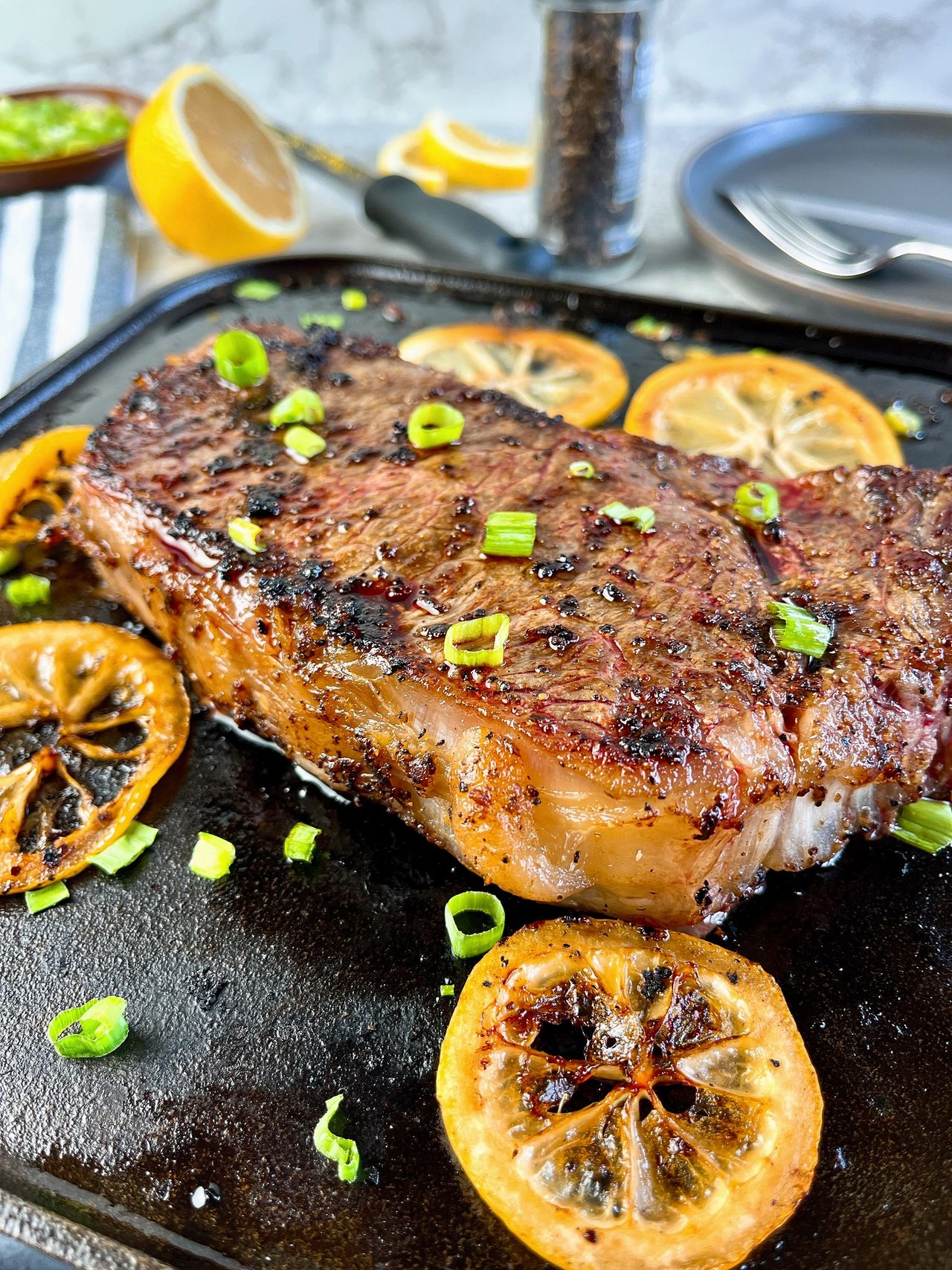 lemon pepper steak
