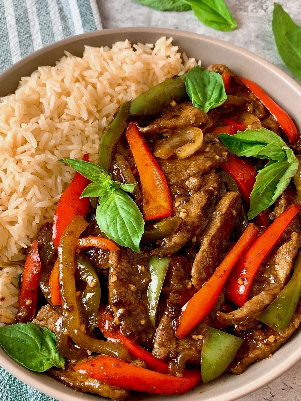 thai basil beef