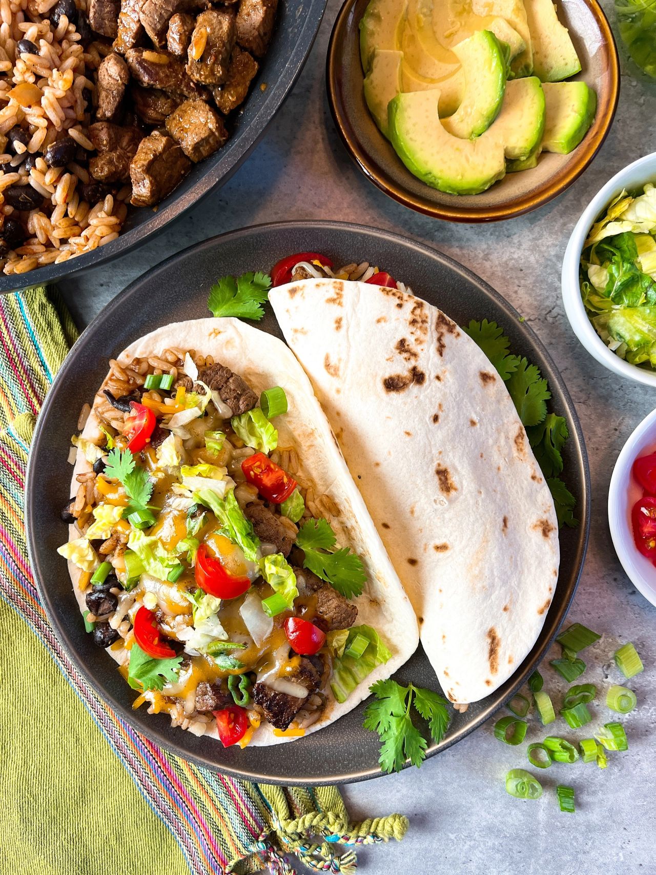 steak burrito wraps
