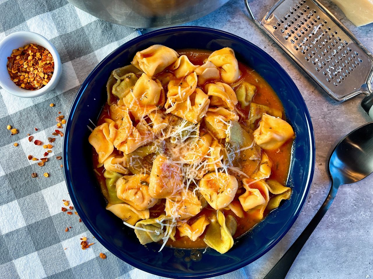 One Pot Tortellini Stew One Pot Tortellini Stew
