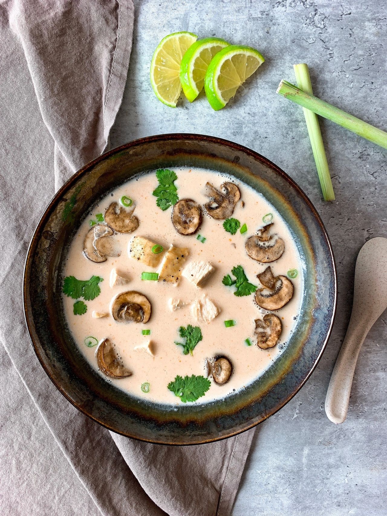 coconut chicken soup