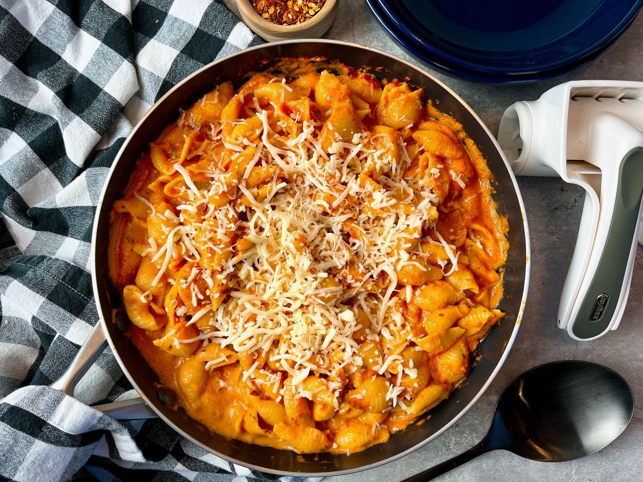 pasta in vodka sauce