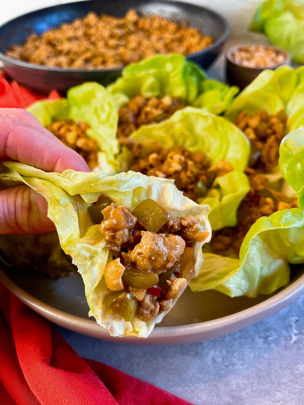 chicken lettuce wraps