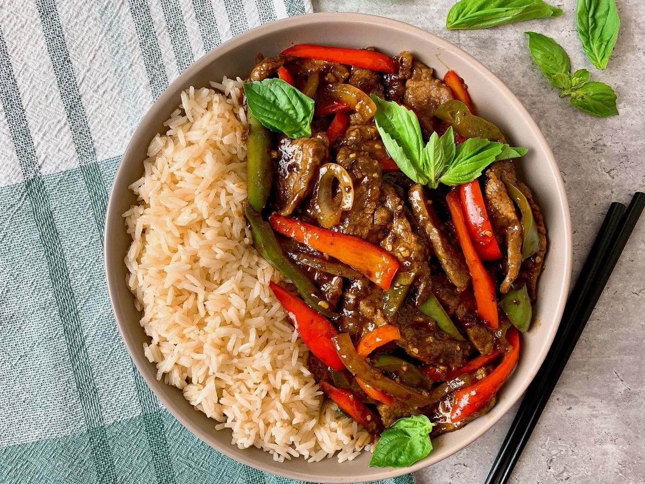 Thai Basil Beef Thai Basil Beef