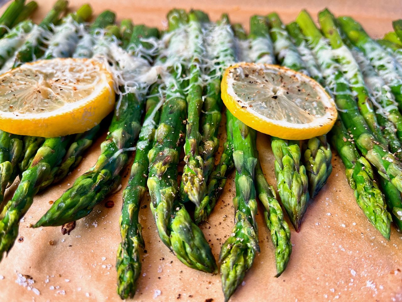 lemon butter asparagus