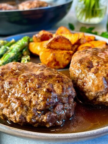 hamburger steaks with marsala