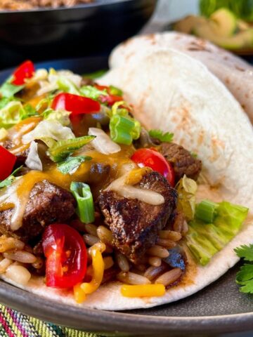 steak burrito wraps