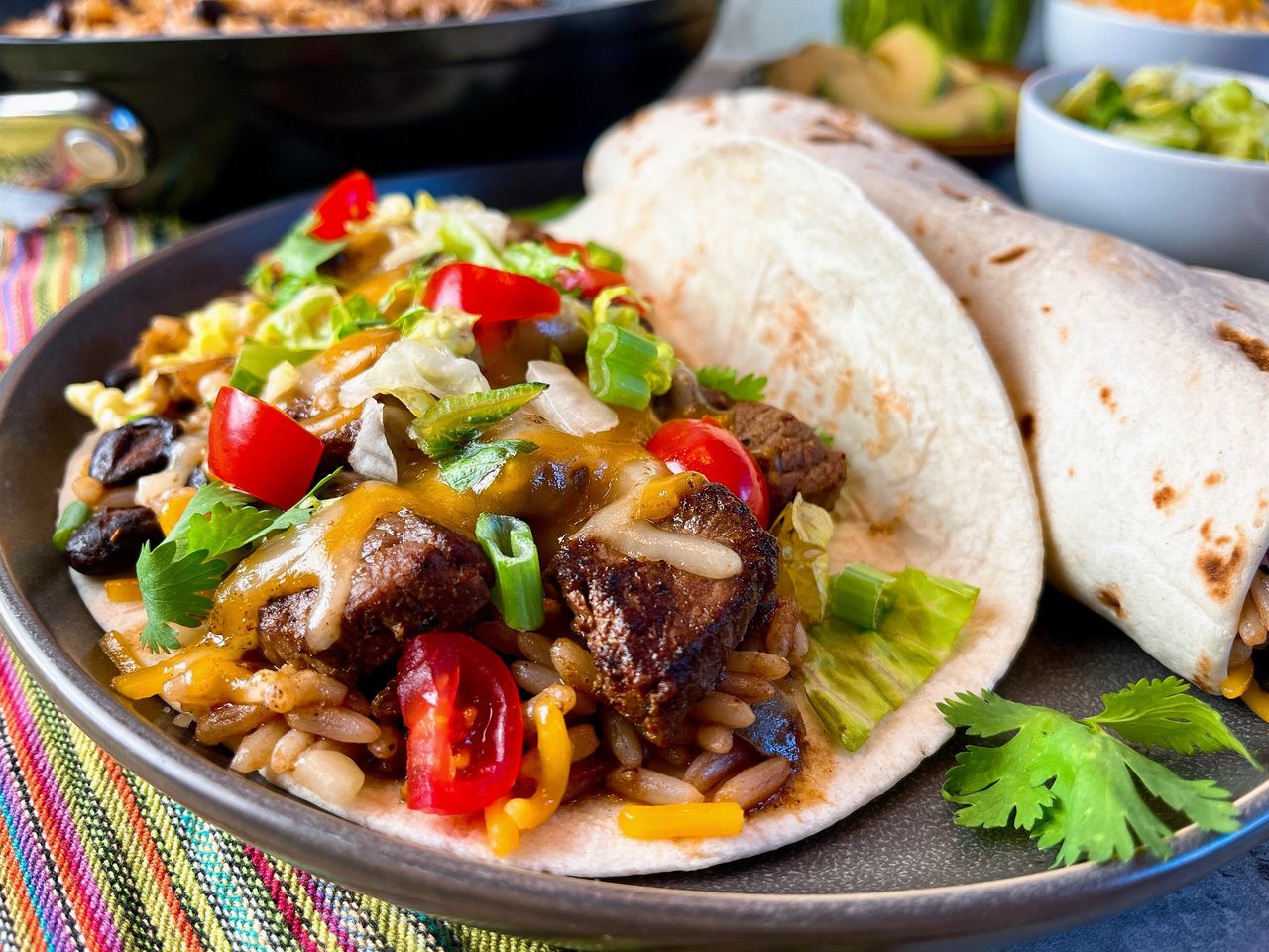 Steak Burrito Wraps