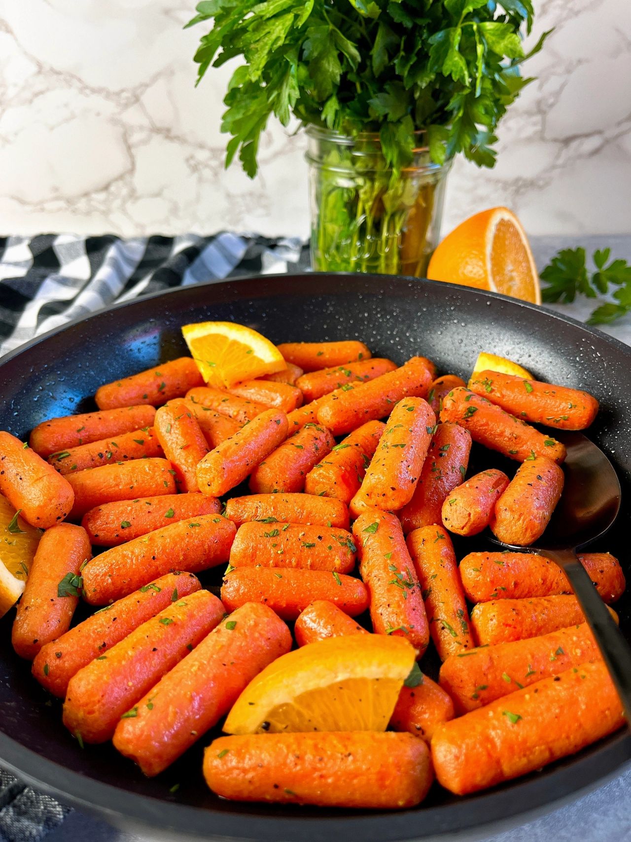 orange glazed carrots