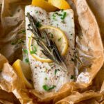 halibut in parchment paper