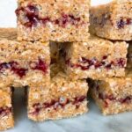peanut butter and jelly crunch bars