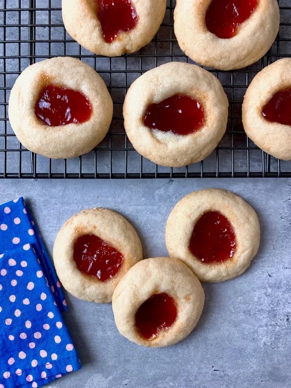 Thumbprint Sugar Cookies Thumbprint Sugar Cookies