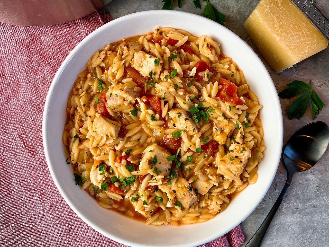 Chicken Orzo Stew Chicken Orzo Stew