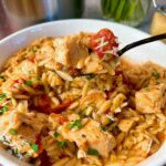 chicken orzo stew