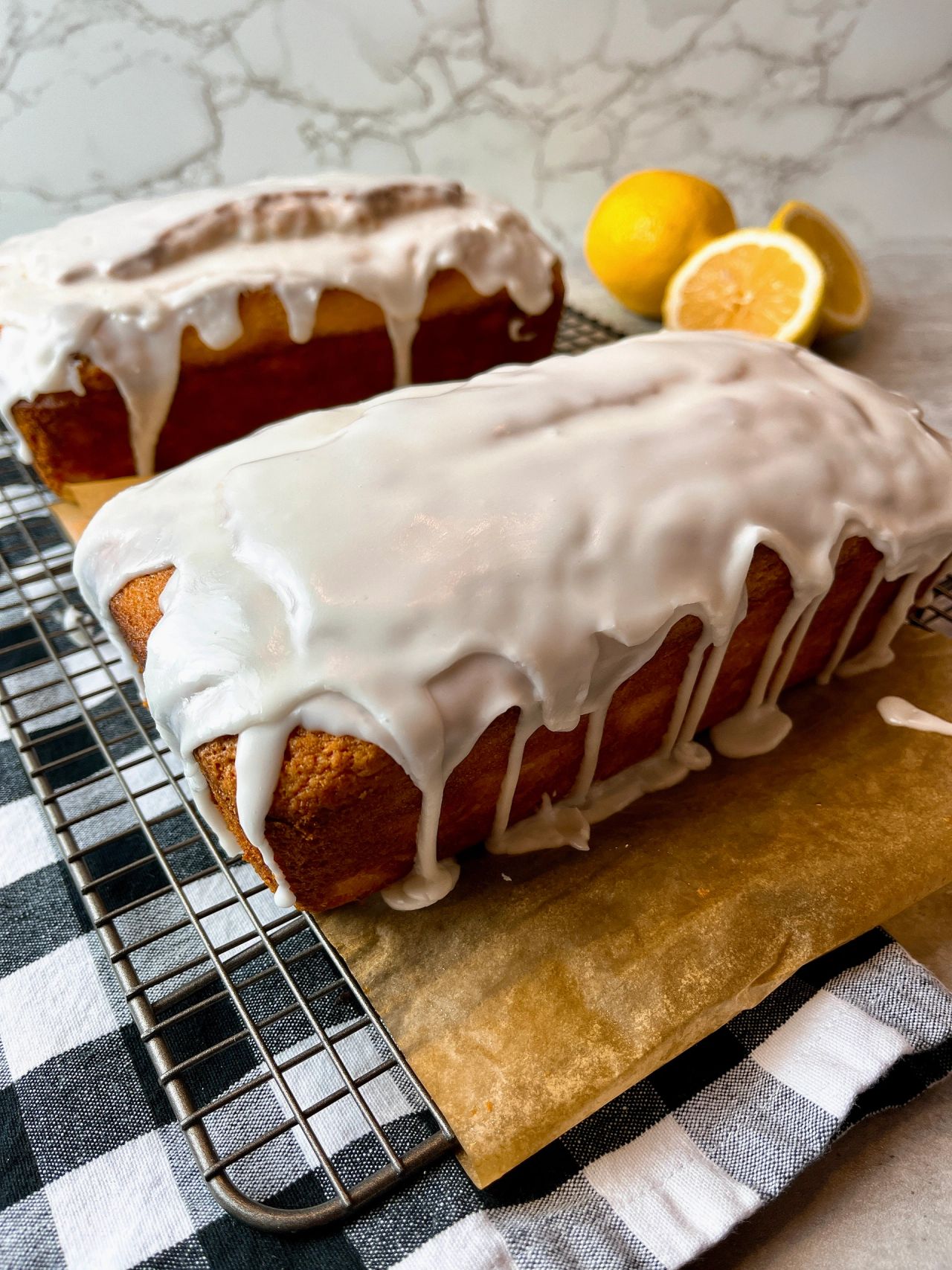 lemon glazed lemon loaf
