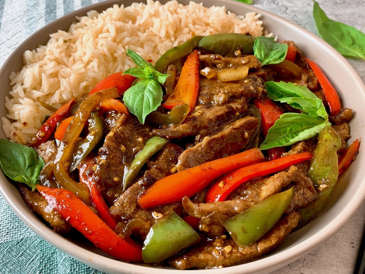 thai basil beef