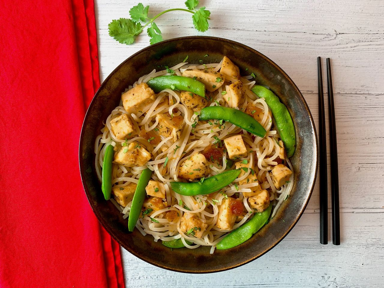 Sweet and Sour Chicken and Noodles Sweet and Sour Chicken and Noodles