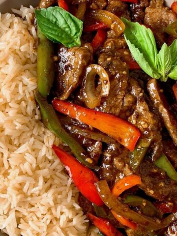 thai basil beef
