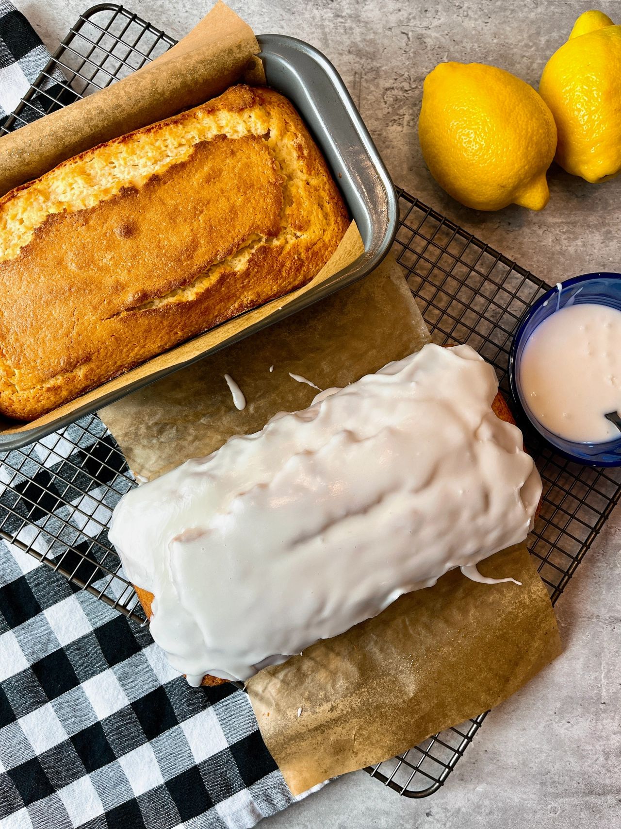 lemon glazed lemon loaf