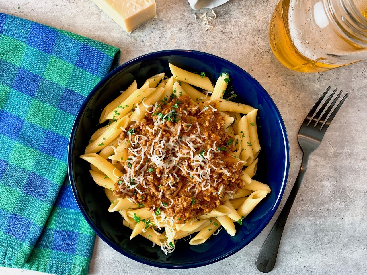 Pasta with Easy Bolognese Pasta with Easy Bolognese