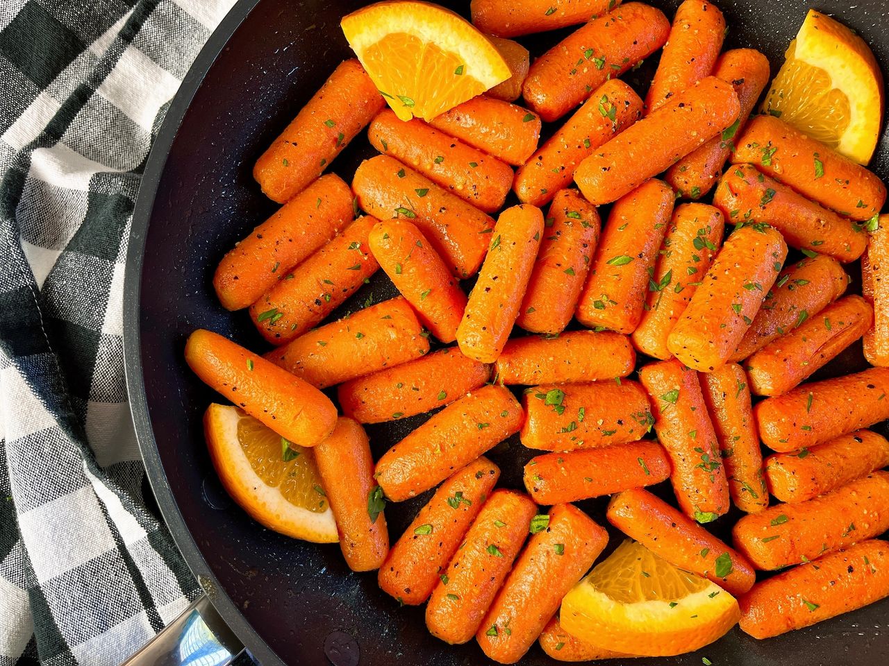 orange glazed carrots