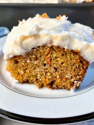 orange carrot cake