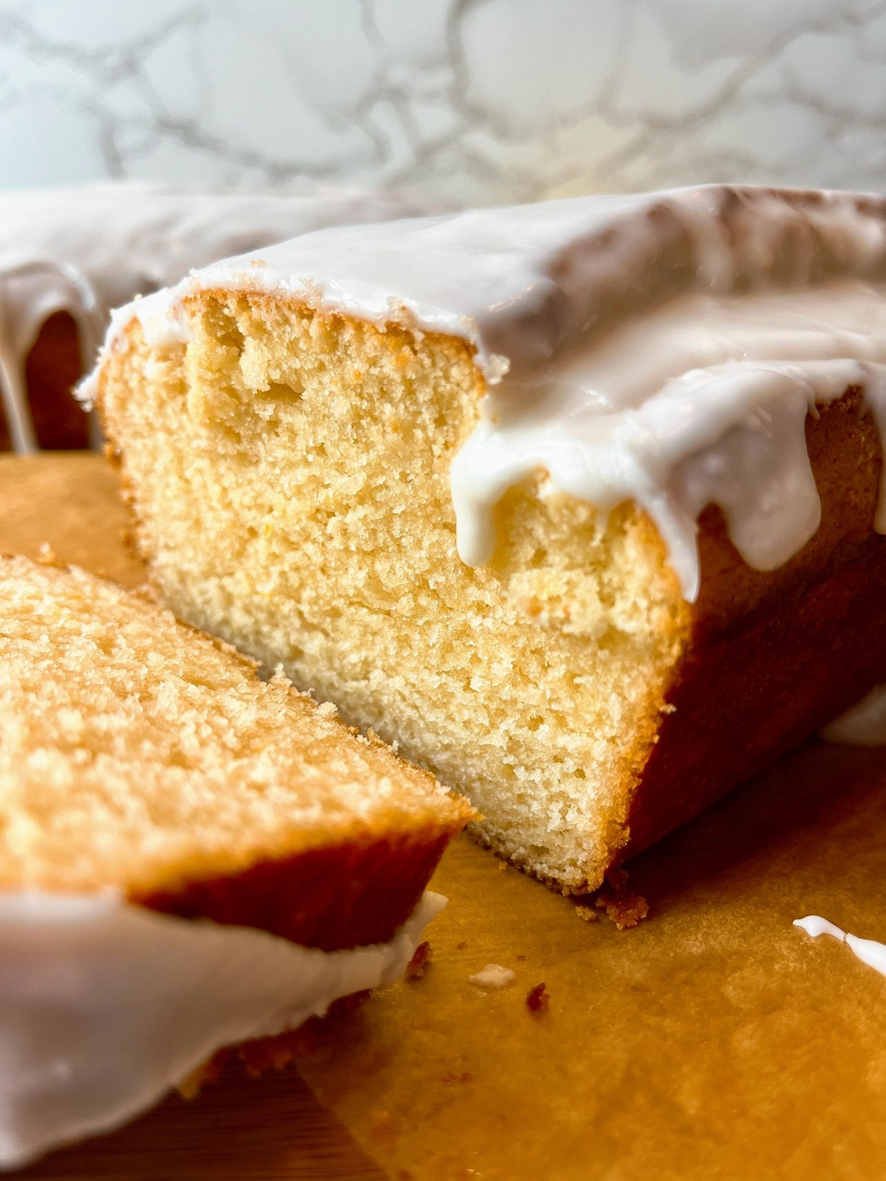lemon glazed lemon loaf