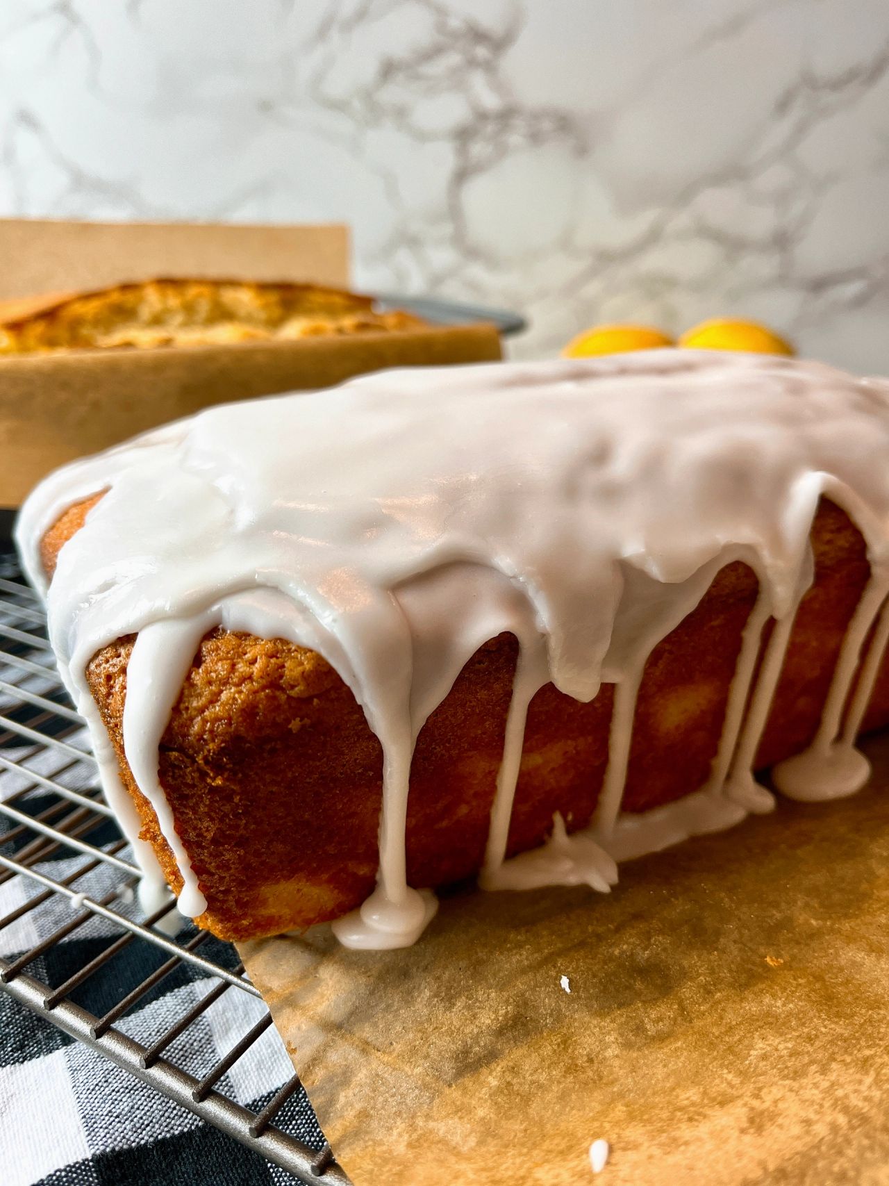 lemon glazed lemon loaf