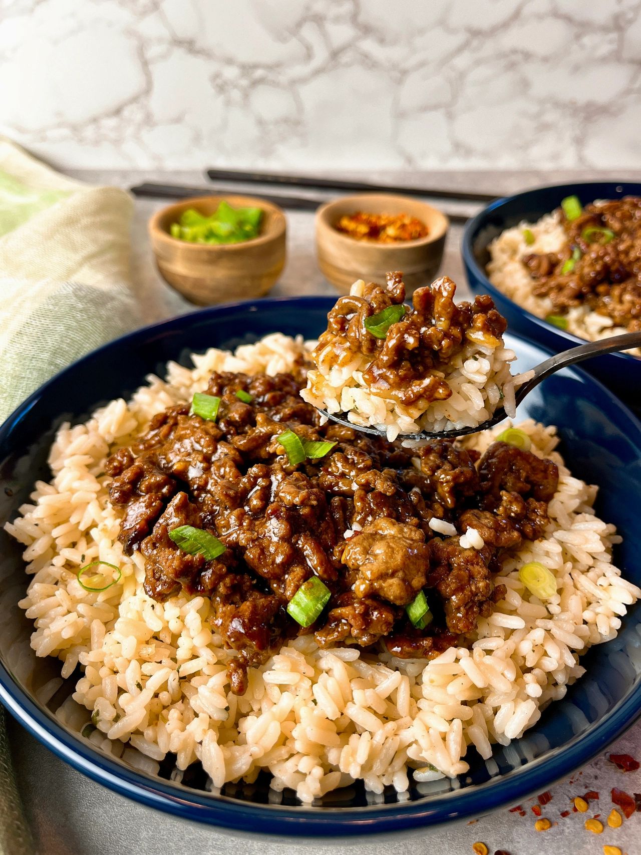 teriyaki ground beef