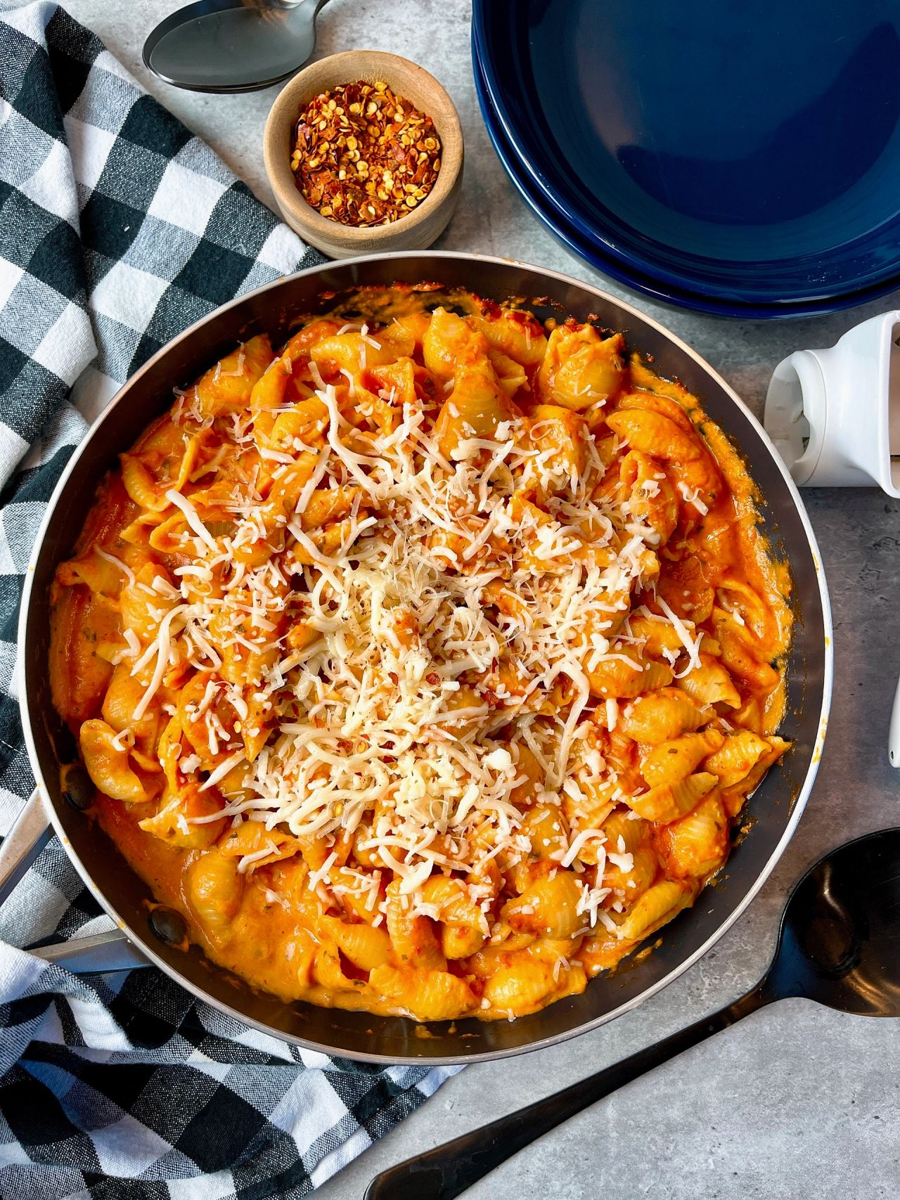 pasta in vodka sauce