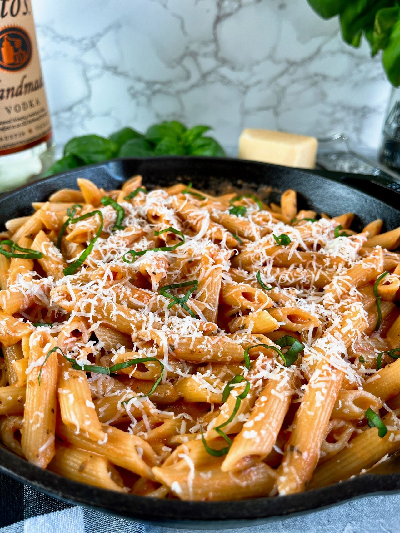 penne in pink vodka sauce