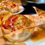meatloaf in wonton cups