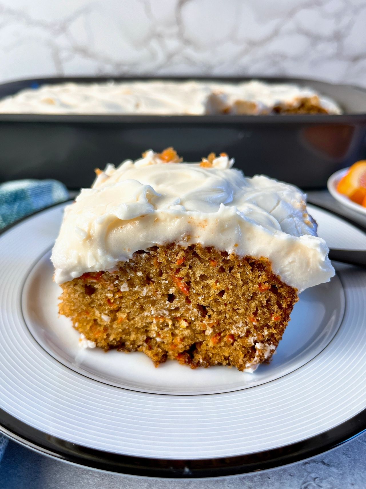 orange carrot cake