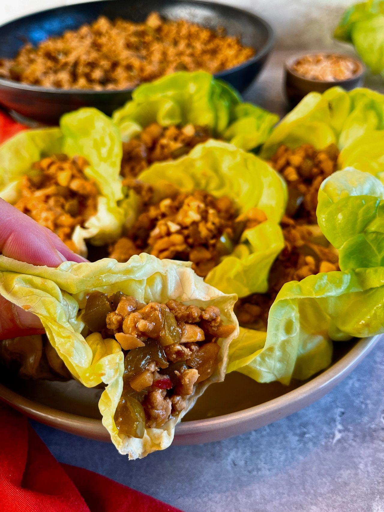 chicken lettuce wraps