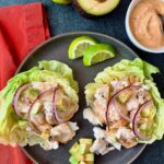 halibut lettuce wraps