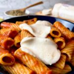 rigatoni with fresh mozzarella