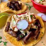 Short Rib Tostadas with Chipotle-Lime Slaw