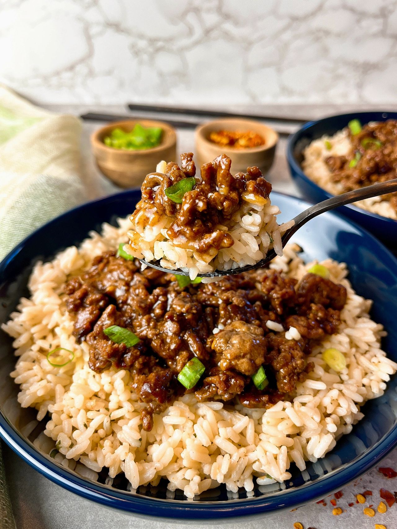 teriyaki ground beef