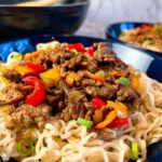 ground beef stir fry with ramen