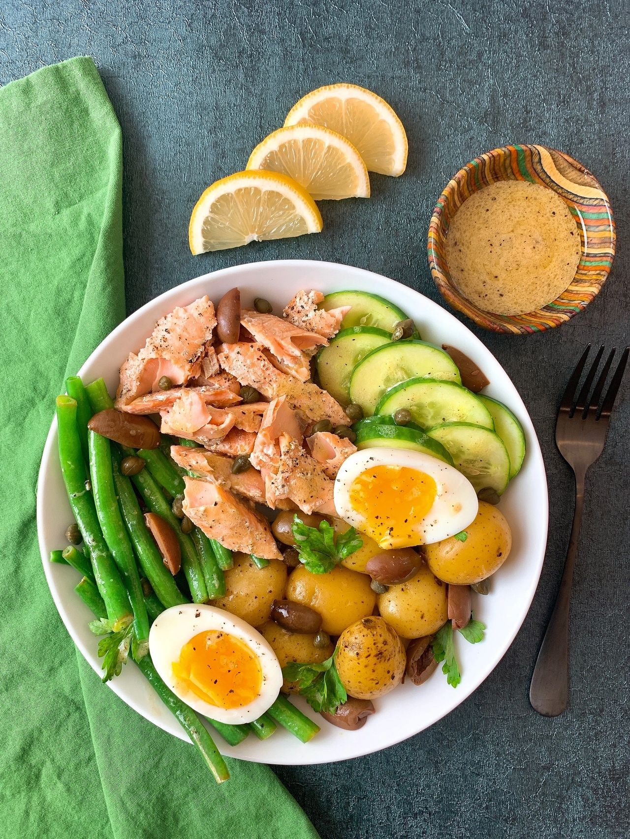 Salmon Niçoise Salad