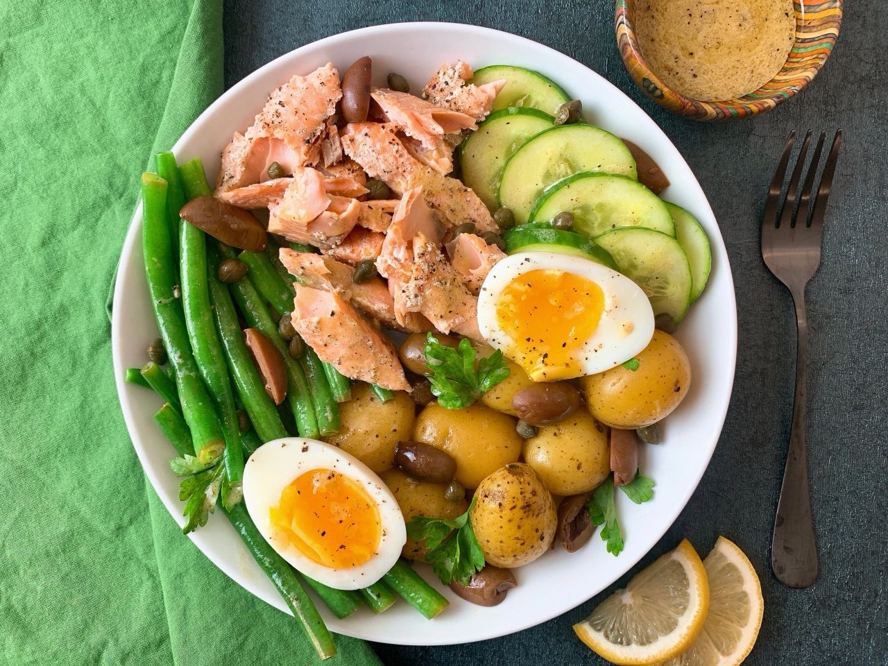 Salmon Niçoise Salad