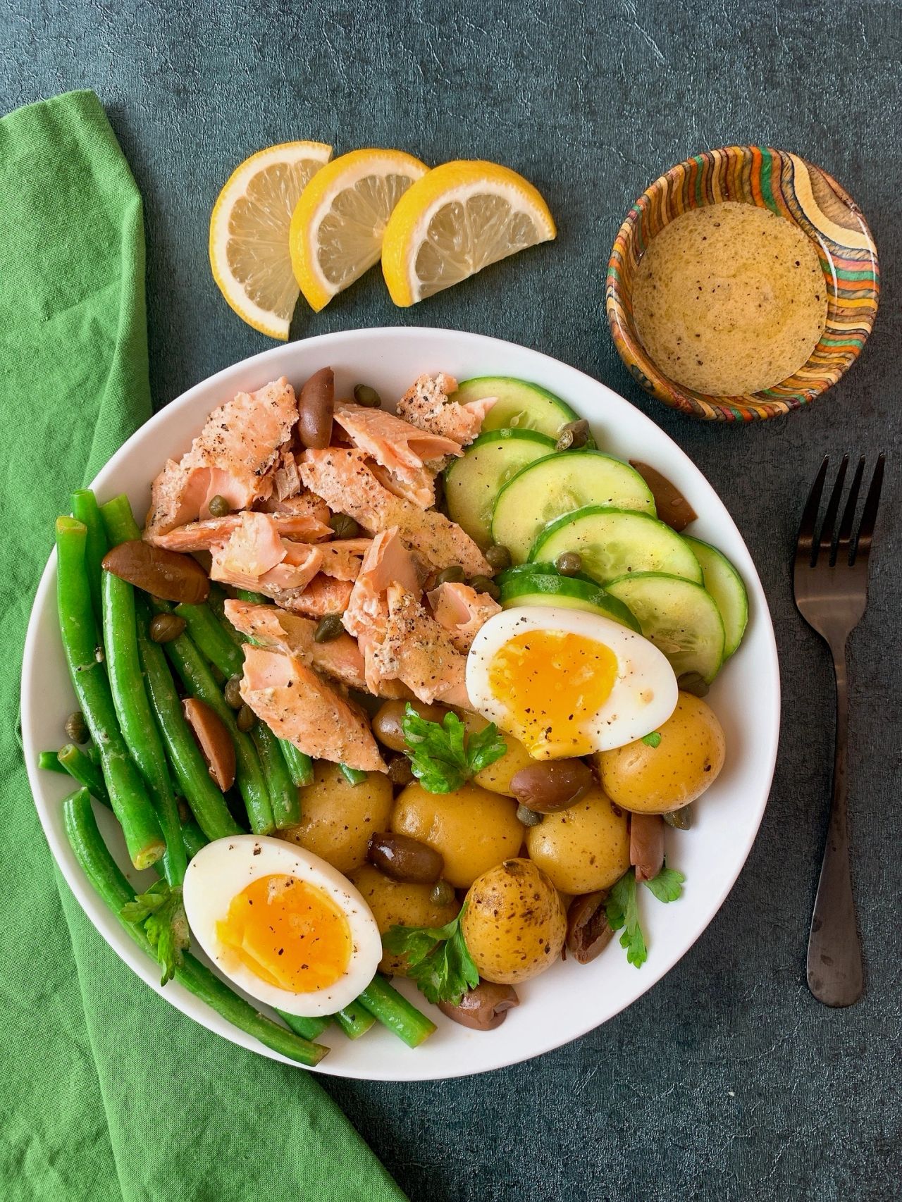Salmon Niçoise Salad