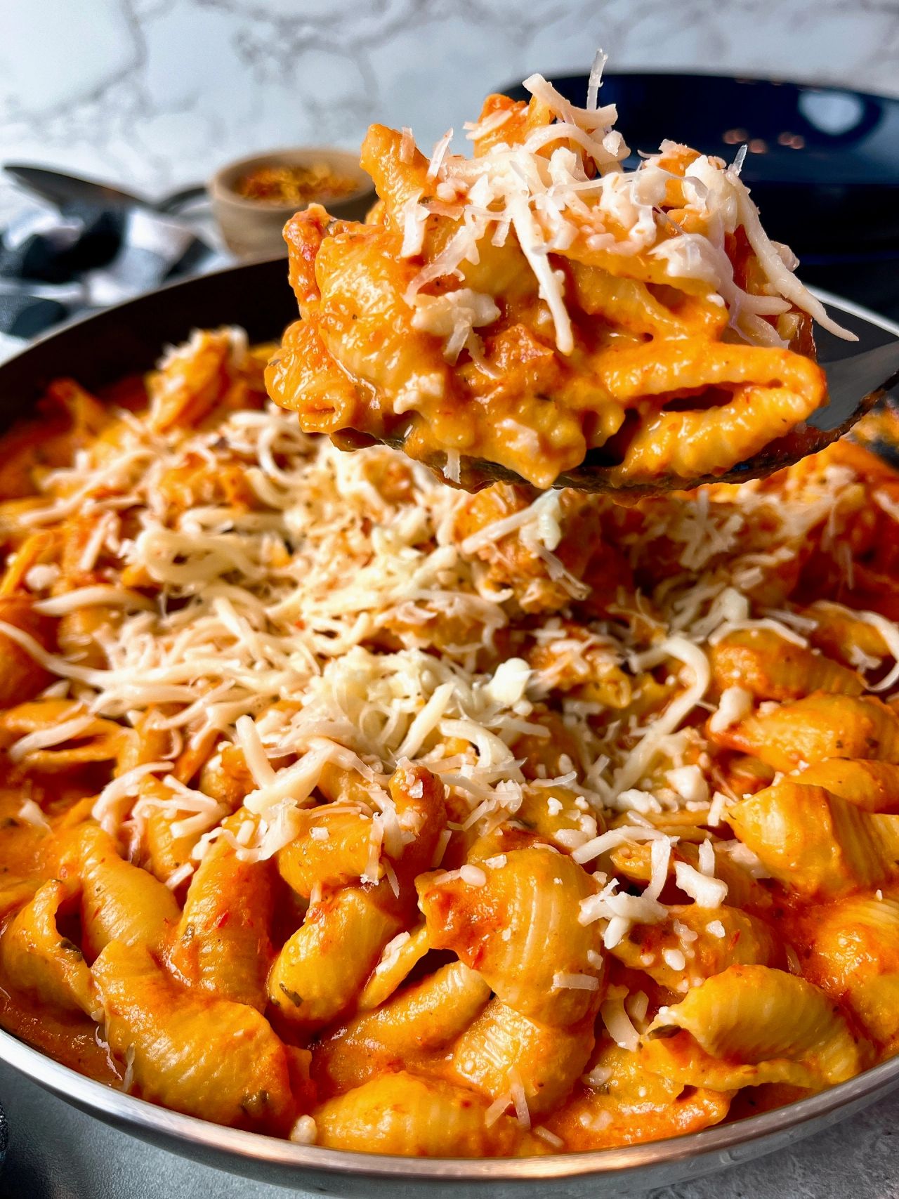 pasta in vodka sauce
