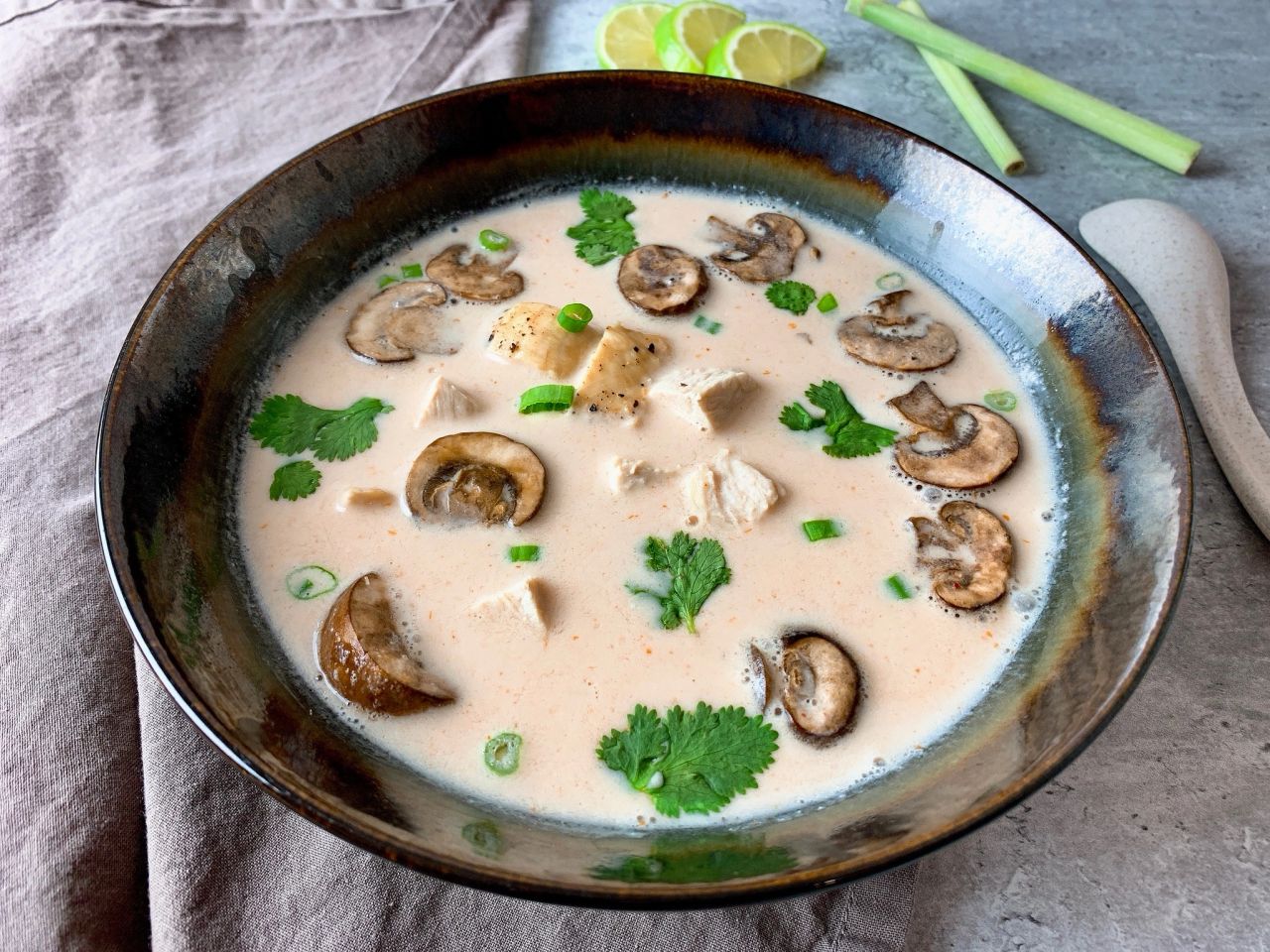coconut chicken soup