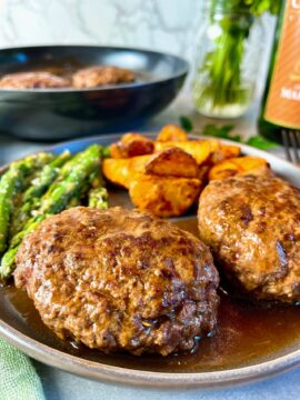 hamburger steaks with marsala