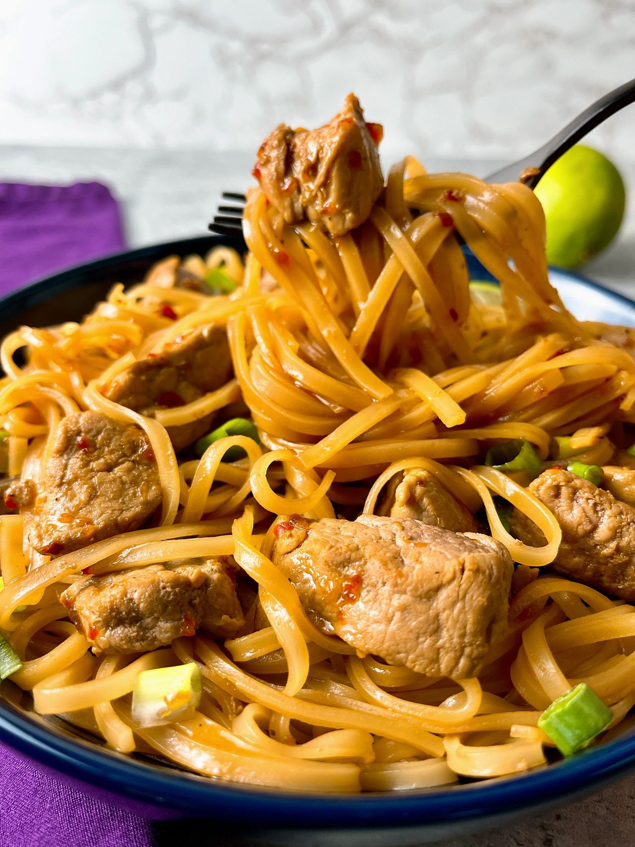 pork noodle bowls