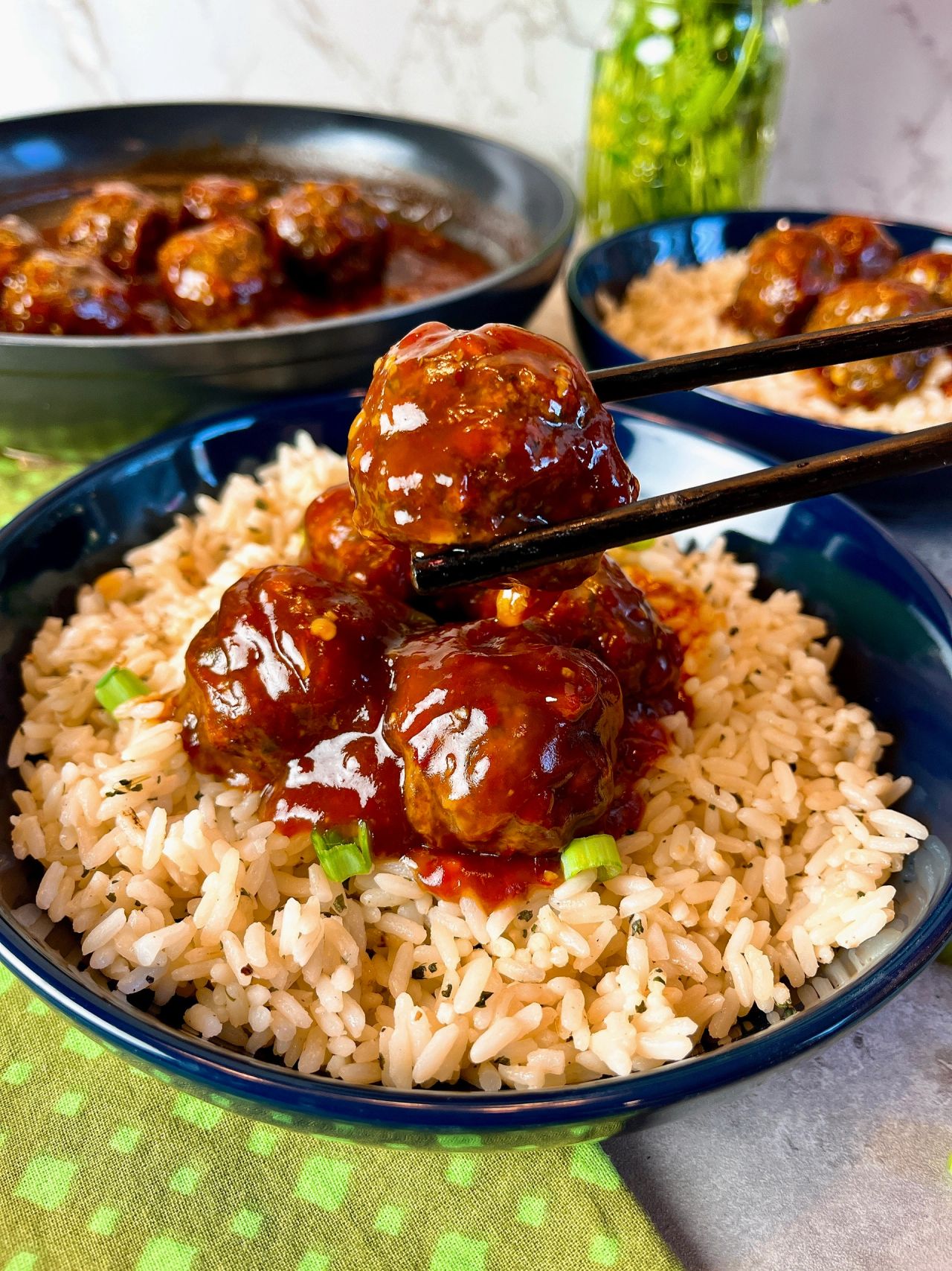 sweet and sour meatballs