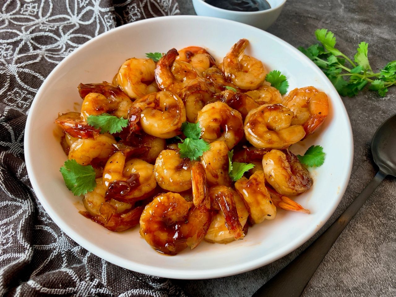 Hoisin Glazed Shrimp