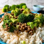 sesame beef with broccoli