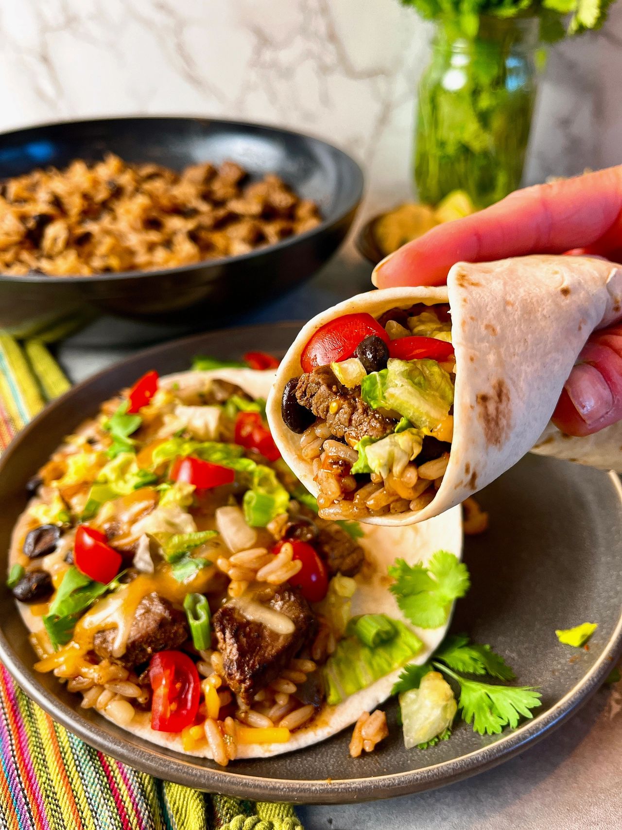steak burrito wraps